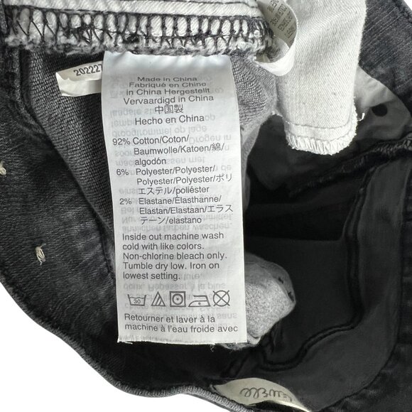 Madewell Cali Demi-Boot Jeans in Bellspring Wash: Button-Front Edition Size 30 - Picture 7 of 10